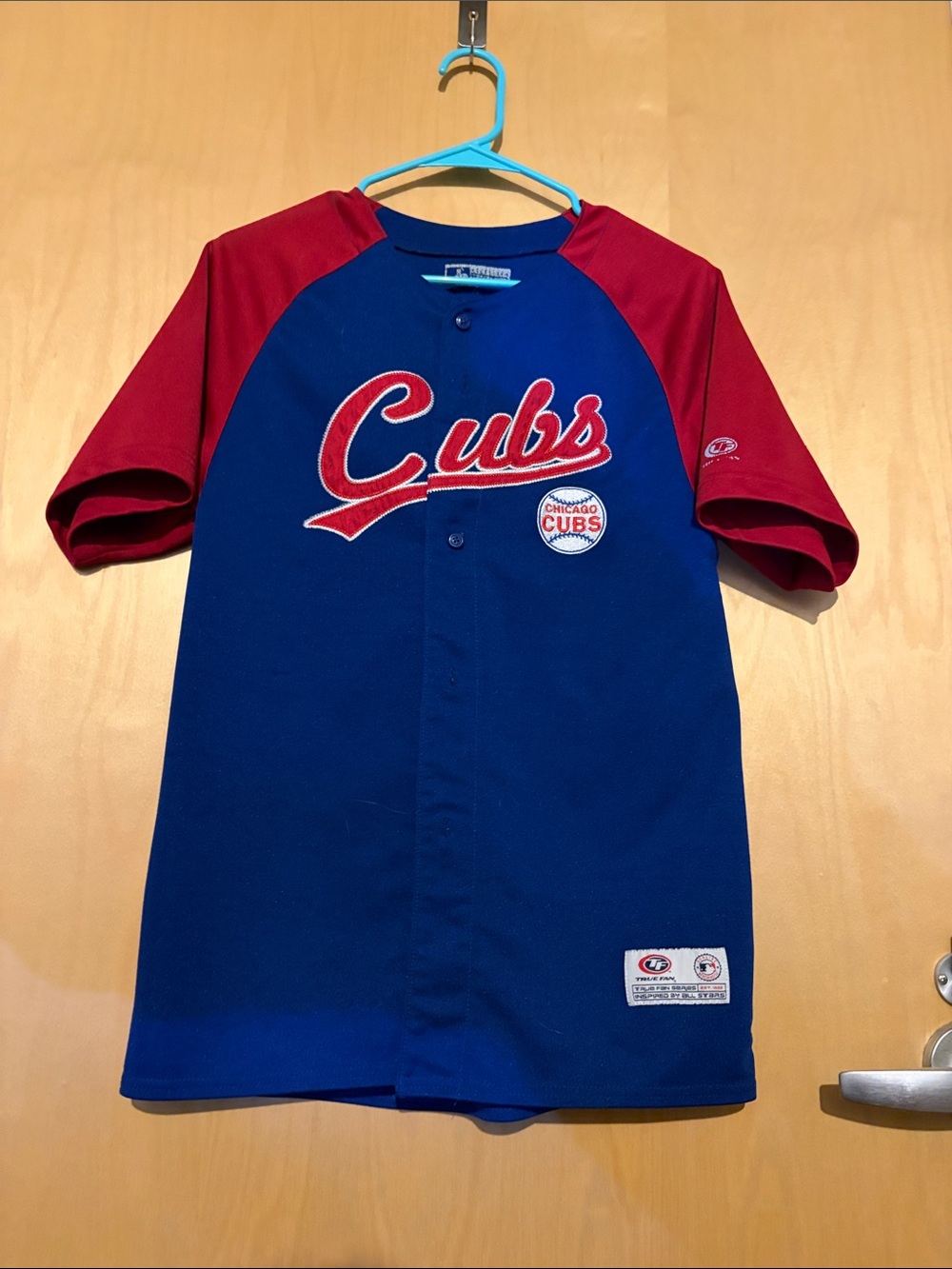 Vintage Chicago Cubs Baseball Jersey - Blue & Red